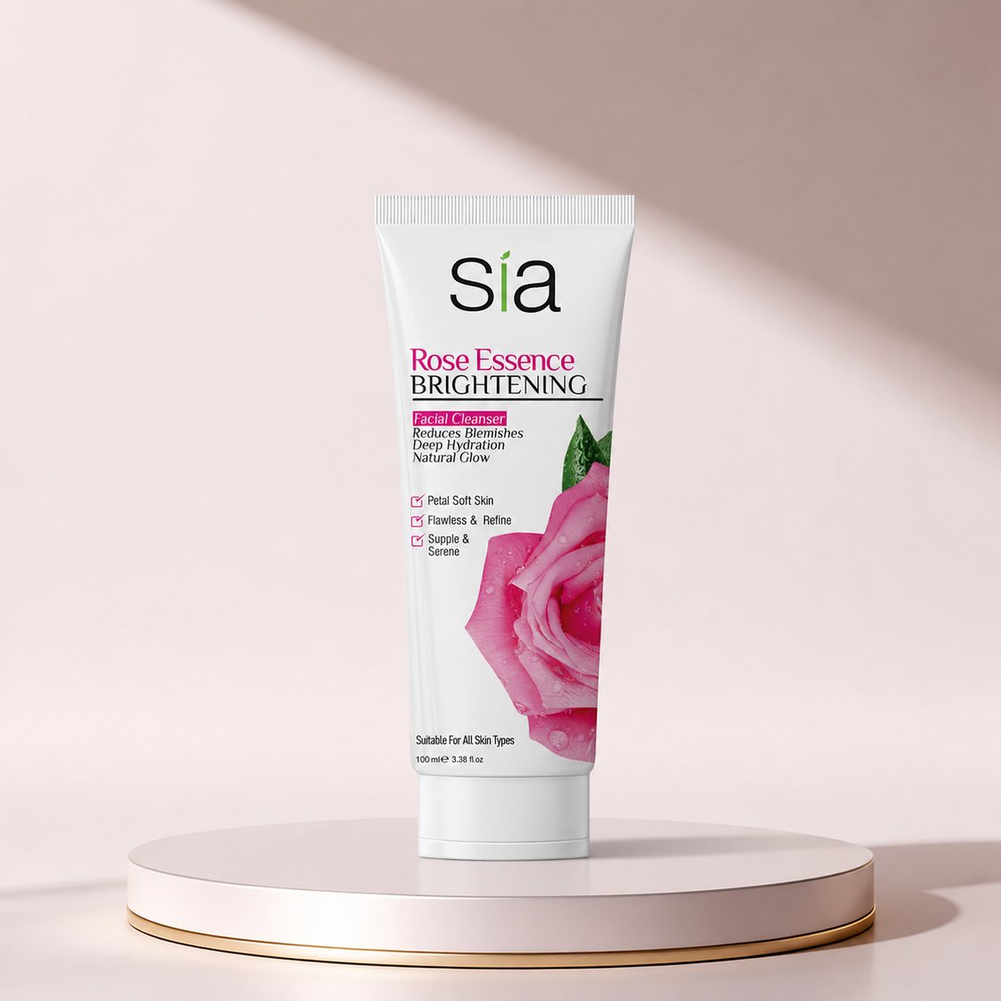 Sia Rose Essence Brightening Facial Cleanser