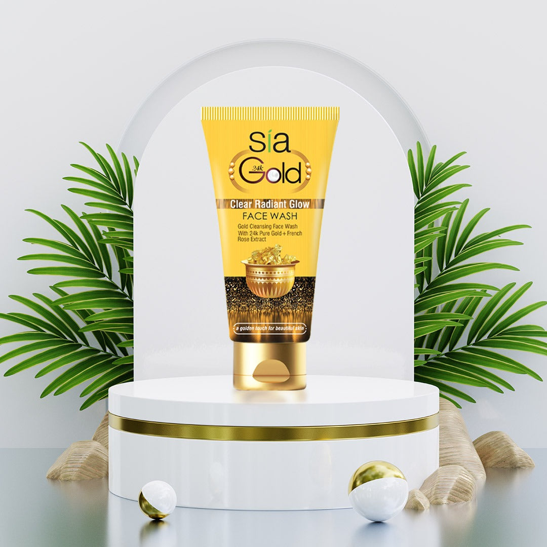 SIA GOLD FACE WASH