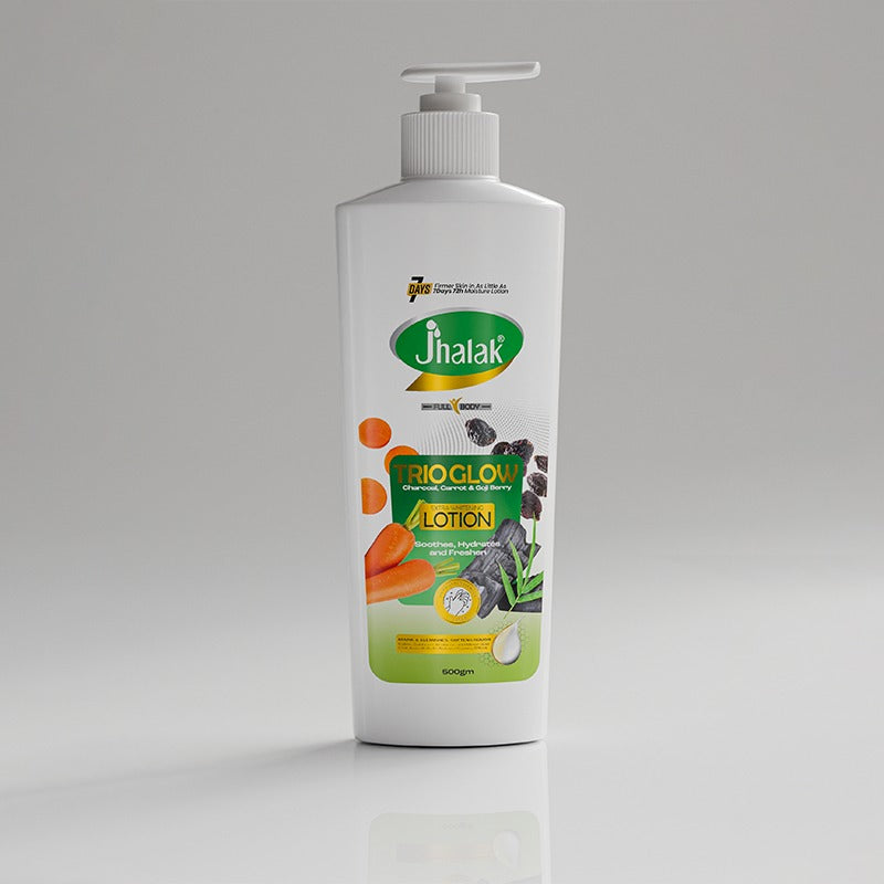 Jhalak Charcoal, Carrot & Goji Berry Lotion