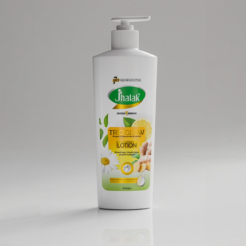Jhalak Ginger, Chamomile & Lemon Lotion