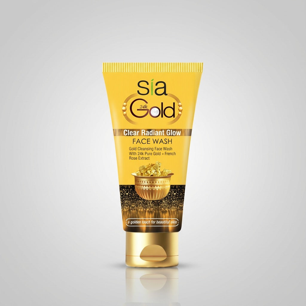SIA GOLD FACE WASH