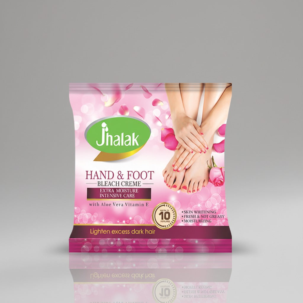 JHALAK HAND & FOOT BLEACH CREAM SACHTY
