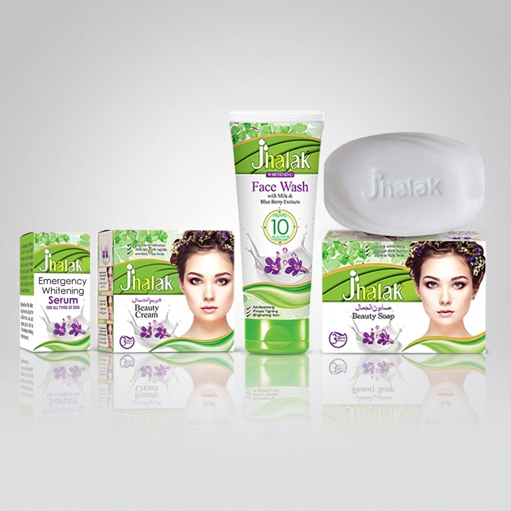 JHALAK BEUATY CREAM, FACEWASH, SOAP & WHITENING SERUM