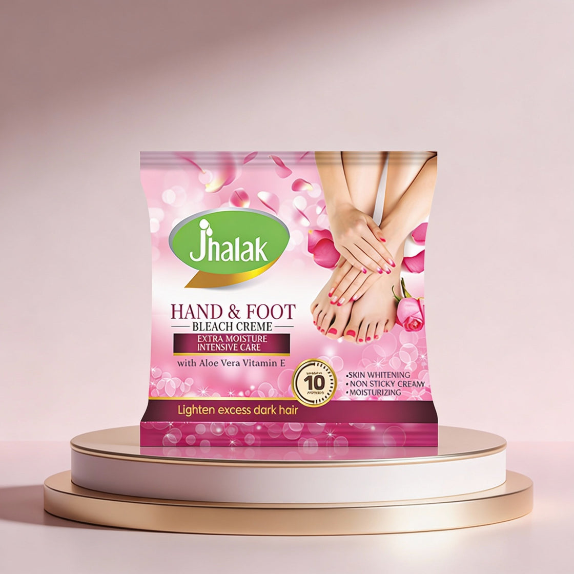 JHALAK HAND & FOOT BLEACH CREAM SACHTY