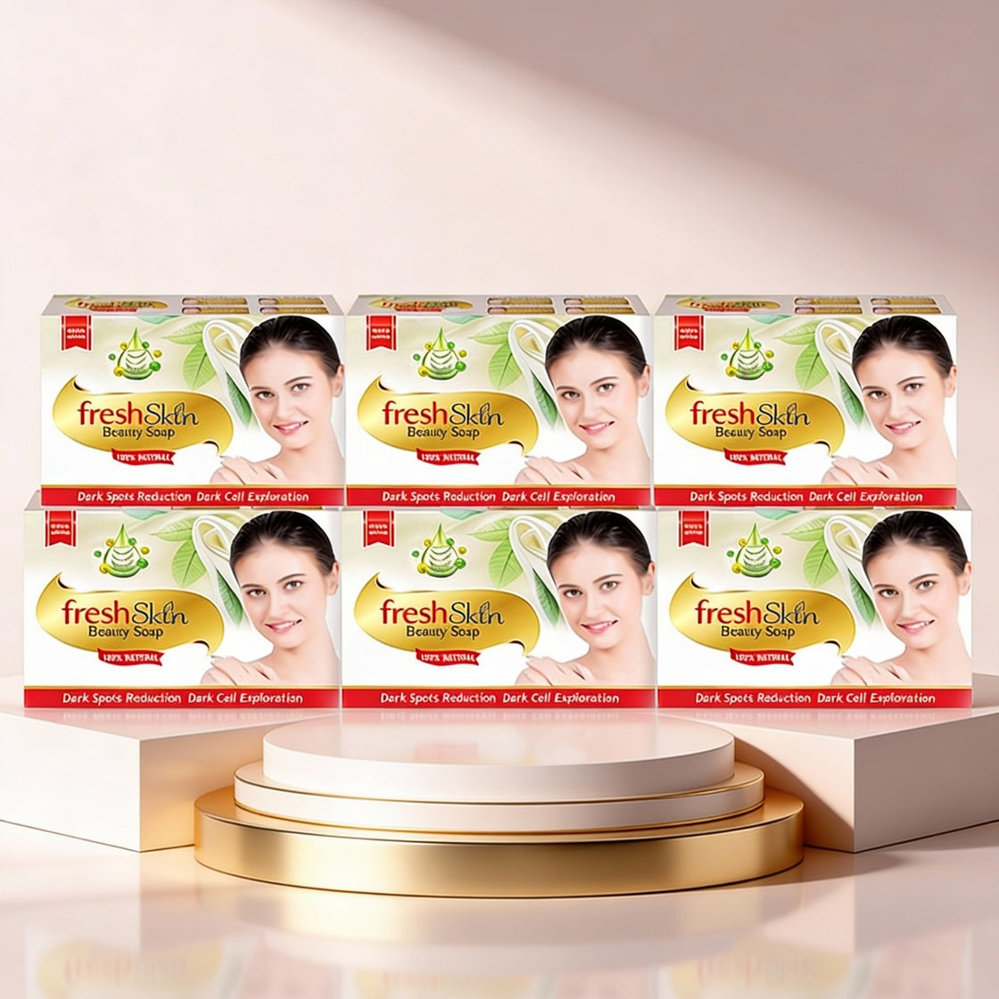 FRESH SKIN BEAUTY SOAP 6PCS