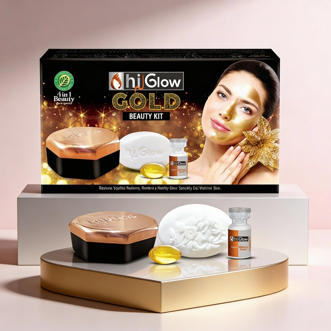HI GLOW GOLD BEAUTY KIT